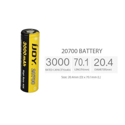 Battery I joy 20700 3000 Mah